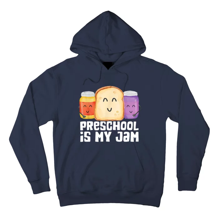 Preschool Is My Jam Back To School Funny Hoodie