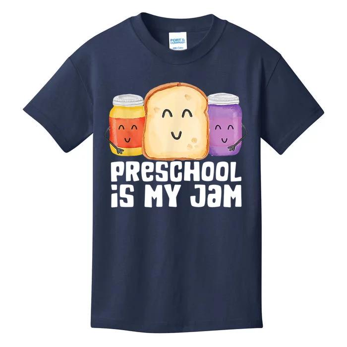 Preschool Is My Jam Back To School Funny Kids T-Shirt