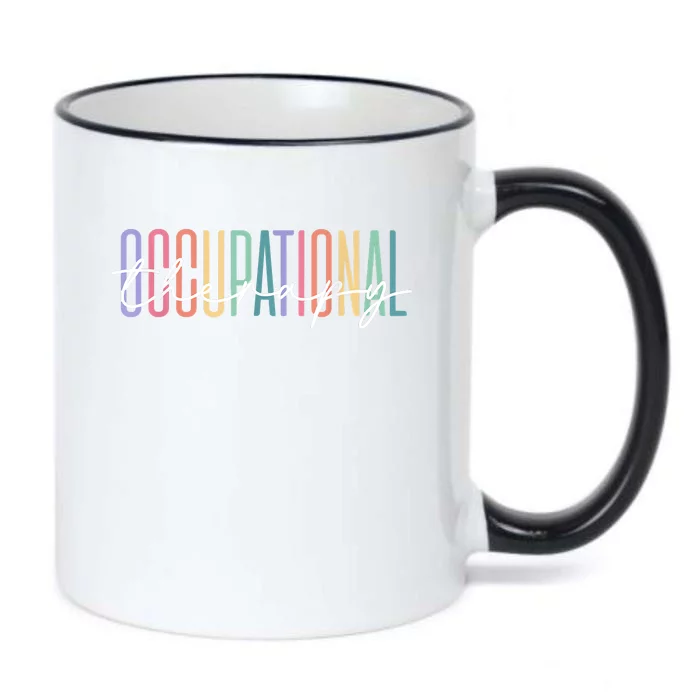 Play Is My Favorite Occupation Autism Special Education Black Color Changing Mug