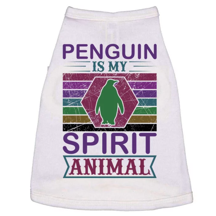 Penguin Is My Spirit Animal Doggie Tank