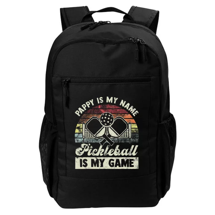 Papa is my name Pickleball is my Game Daily Commute Backpack