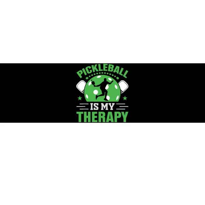 Pickleball Is My Therapy Bumper Sticker