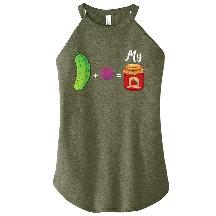 Pickleball Is My Jam Women’s Perfect Tri Rocker Tank