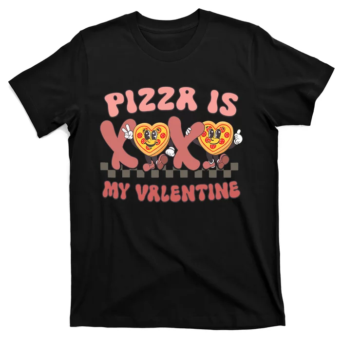 Pizza Is My Valentines XOXO Matching Couple For Him And Her T-Shirt