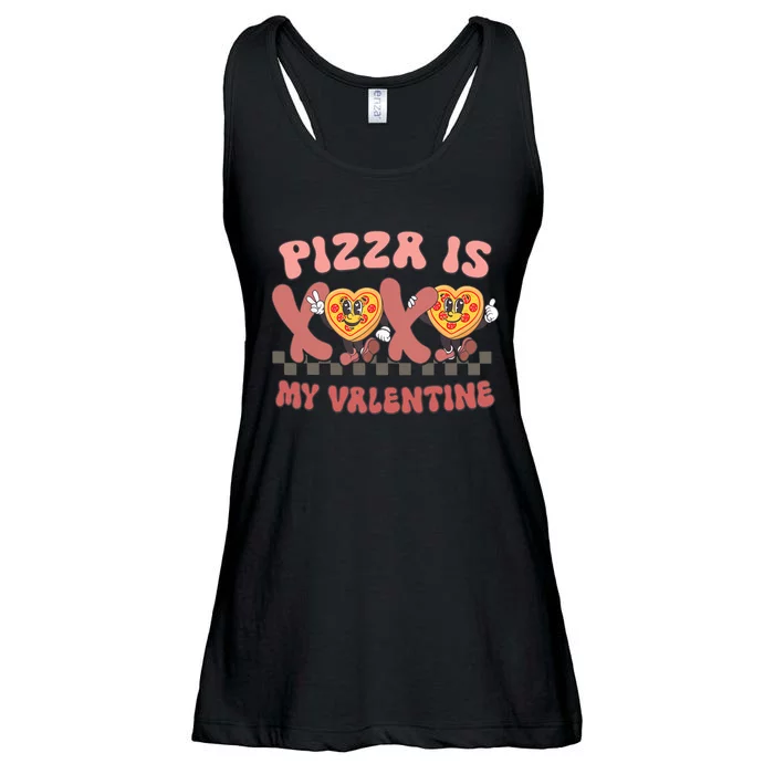 Pizza Is My Valentines XOXO Matching Couple For Him And Her Ladies Essential Flowy Tank