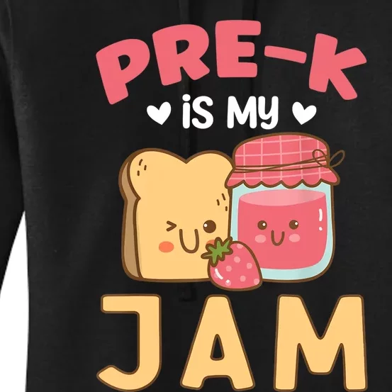 Pre-K is my Jam | Funny Back to Shcool Women's Pullover Hoodie