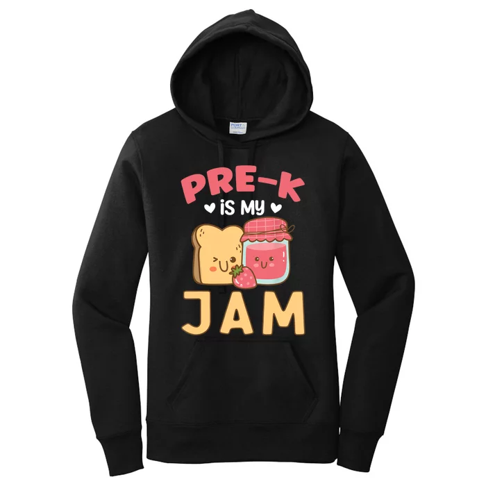 Pre-K is my Jam | Funny Back to Shcool Women's Pullover Hoodie