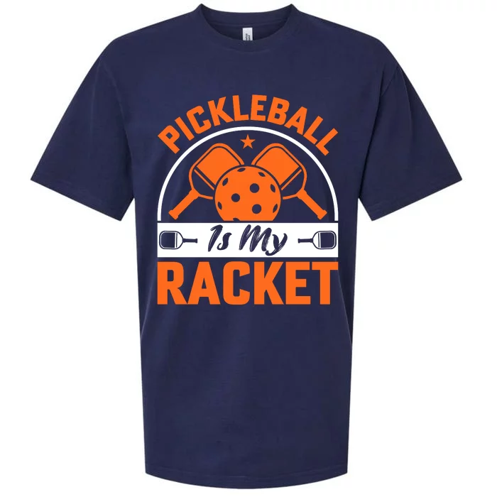 Pickleball Is My Racket Sueded Cloud Jersey T-Shirt