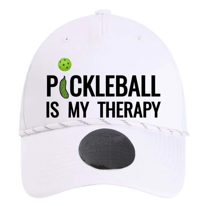 Pickleball Is My Therapy Funny Pickleball Players Gift Performance The Dyno Cap