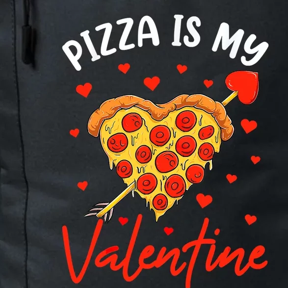 Pizza Is My Valentine Funny Valentines Day Matching Boy Girl Daily Commute Backpack