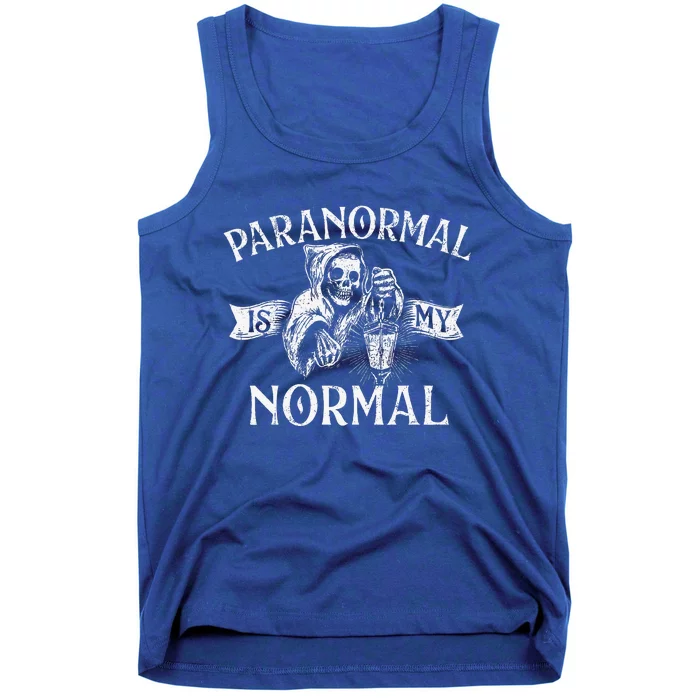 Paranormal Is My Normal Phantom Ghost Hunting Halloween Tank Top