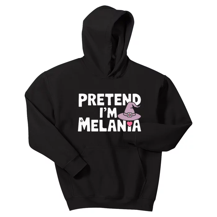 Pretend IM Melania Easy Halloween Costume Kids Hoodie