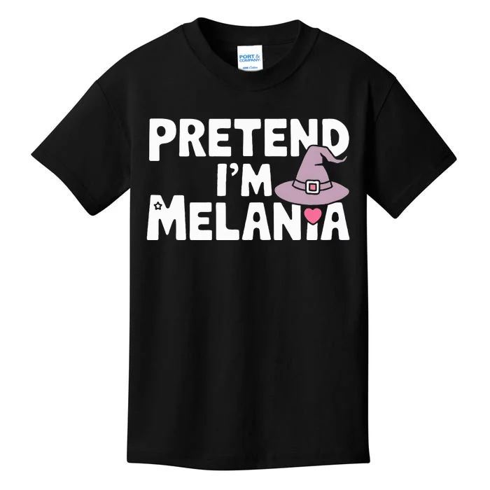 Pretend IM Melania Easy Halloween Costume Kids T-Shirt