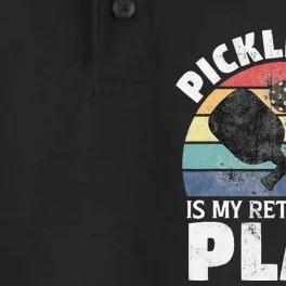 Pickleball Is My Retirement Plan Funny Newly Retired Dry Zone Grid Performance Polo