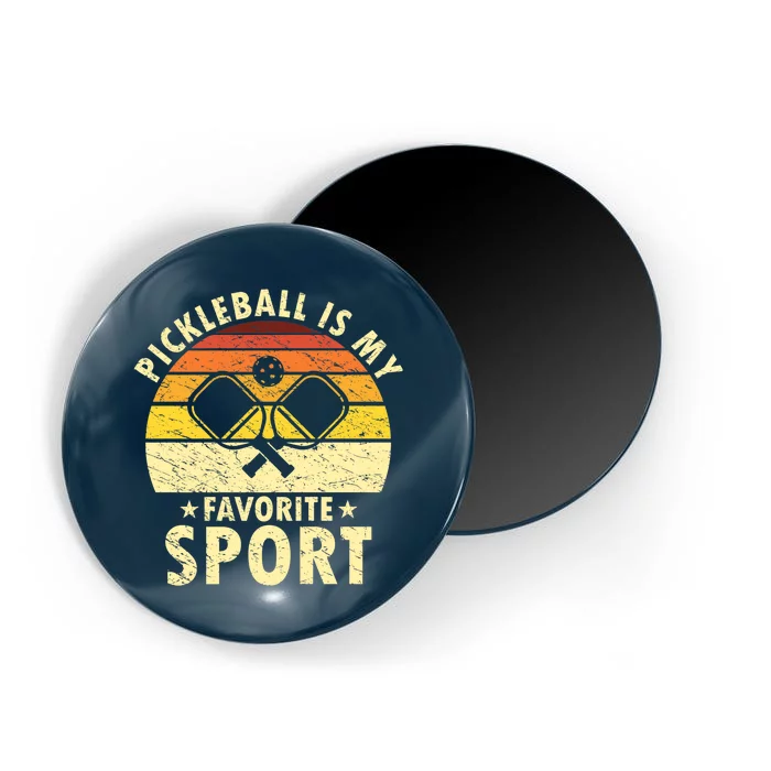 Pickleball Is My Favorite Sport Funny Pickleball Player Premium Magnet