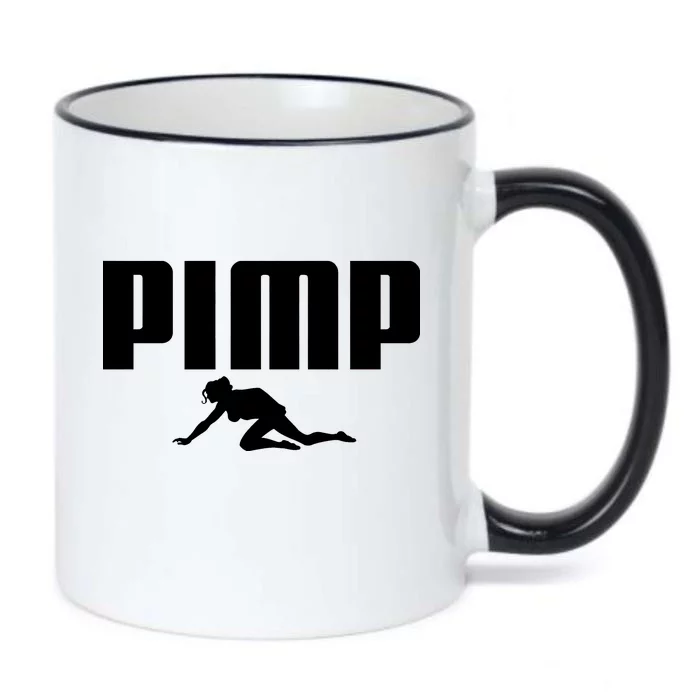 Pimp Logo Black Color Changing Mug