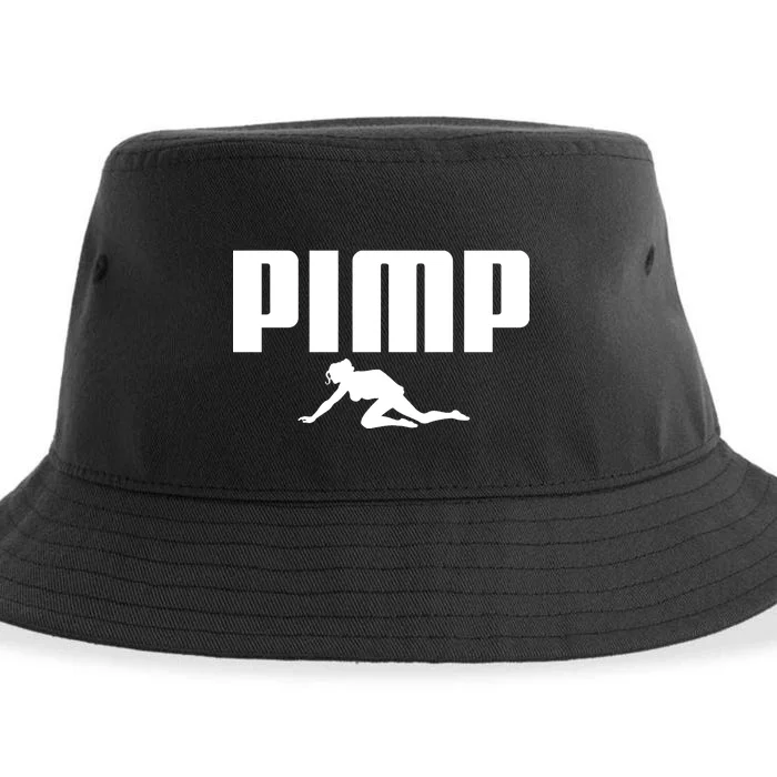 Pimp Logo Sustainable Bucket Hat