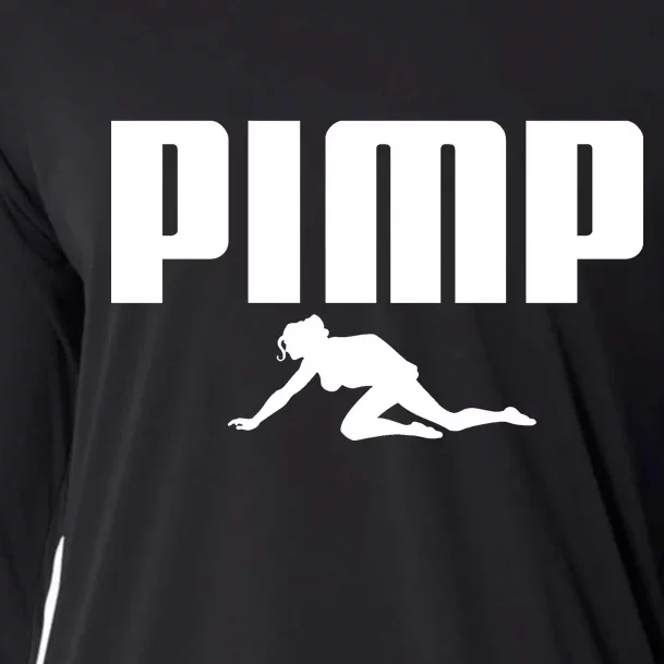 Pimp Logo Cooling Performance Long Sleeve Crew