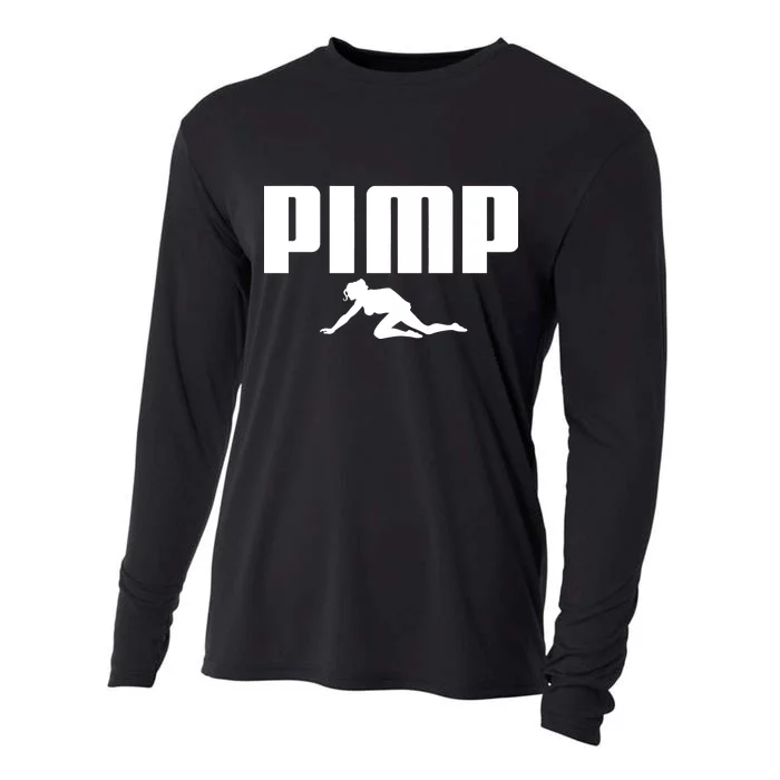 Pimp Logo Cooling Performance Long Sleeve Crew