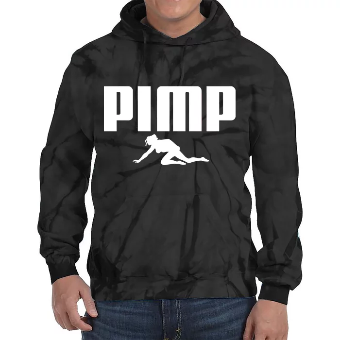 Pimp Logo Tie Dye Hoodie