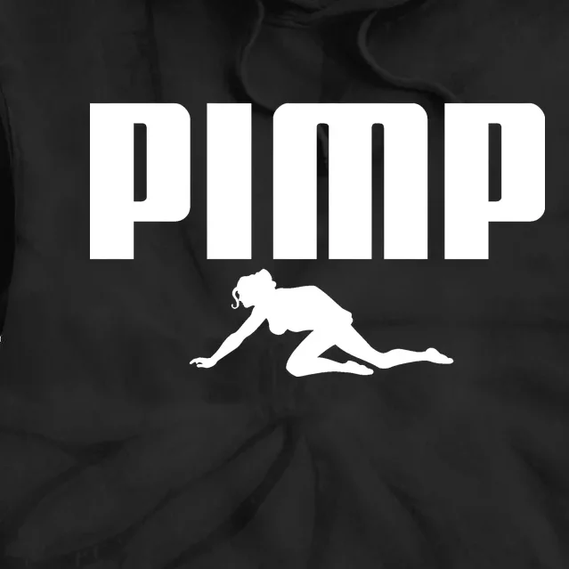 Pimp Logo Tie Dye Hoodie