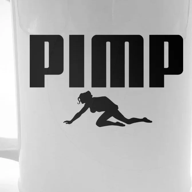 Pimp Logo Front & Back Beer Stein