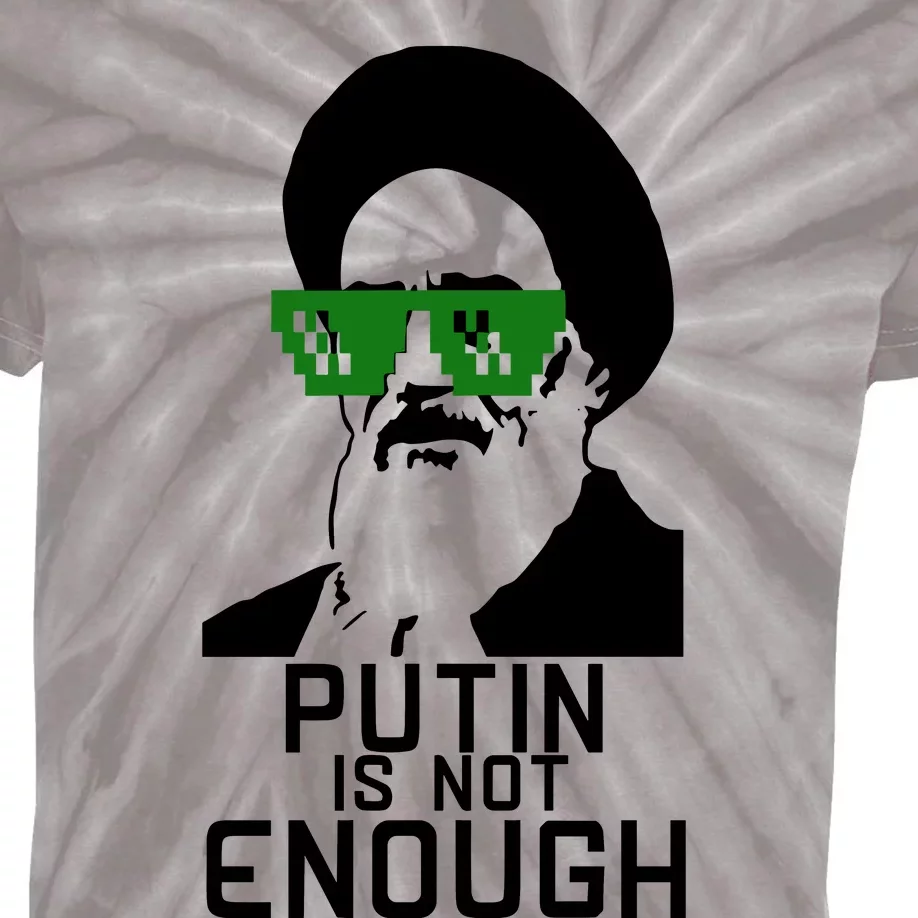 Putin Is Not Enough Kids Tie-Dye T-Shirt