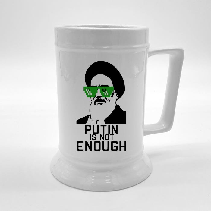 Putin Is Not Enough Front & Back Beer Stein