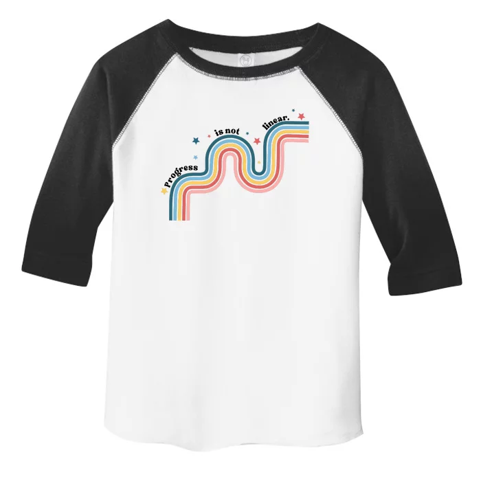 Progress Is Not Linear Toddler Fine Jersey T-Shirt