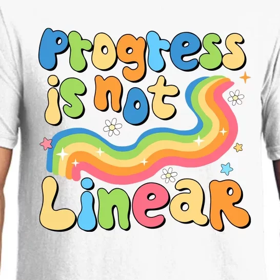 Progress Is Not Linear Sped Teacher Pajama Set