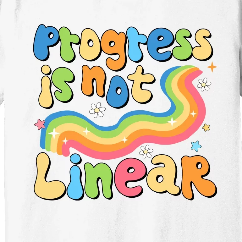 Progress Is Not Linear Sped Teacher Premium T-Shirt