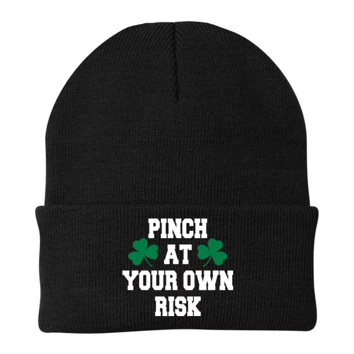 Pinch at your own risk Knit Cap Winter Beanie