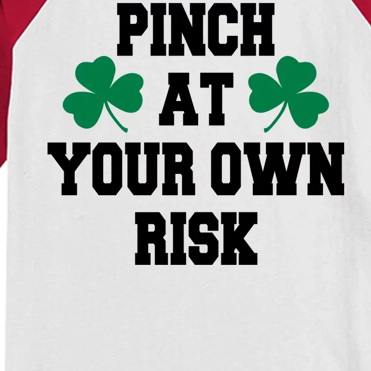 Pinch at your own risk Kids Colorblock Raglan Jersey