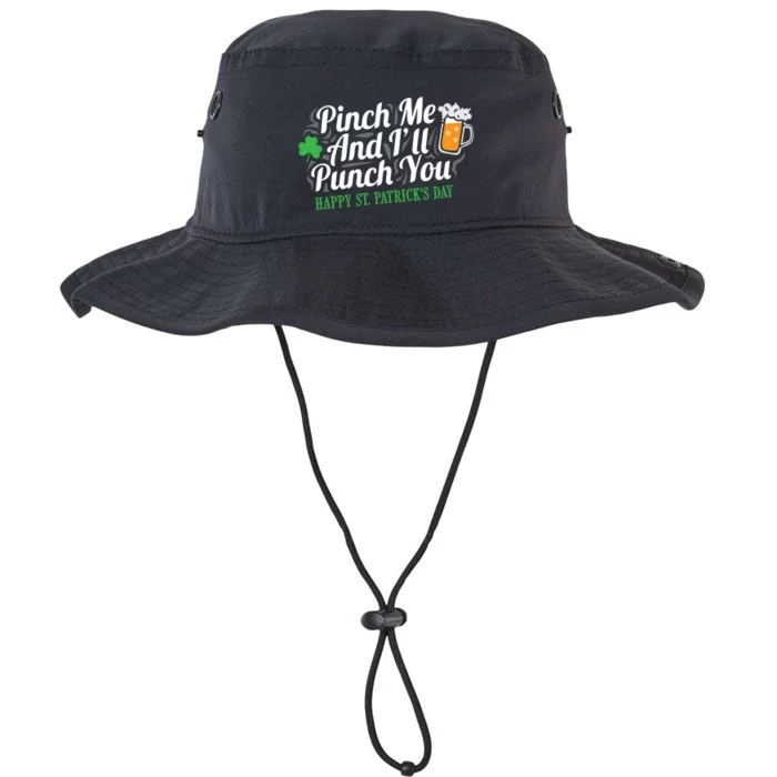 Pinch Me And I'll Punch You St Patrick's Day Legacy Cool Fit Booney Bucket Hat