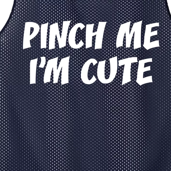 Pinch Me I'm Cute Mesh Reversible Basketball Jersey Tank