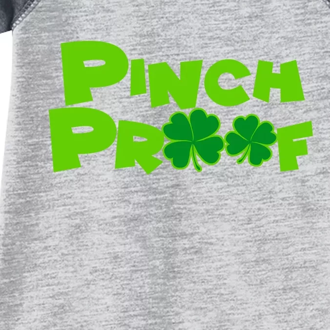 Pinch Proof Irish Shamrocks Infant Baby Jersey Bodysuit