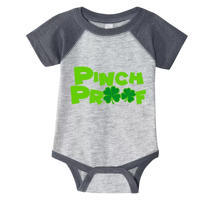 Pinch Proof Irish Shamrocks Infant Baby Jersey Bodysuit