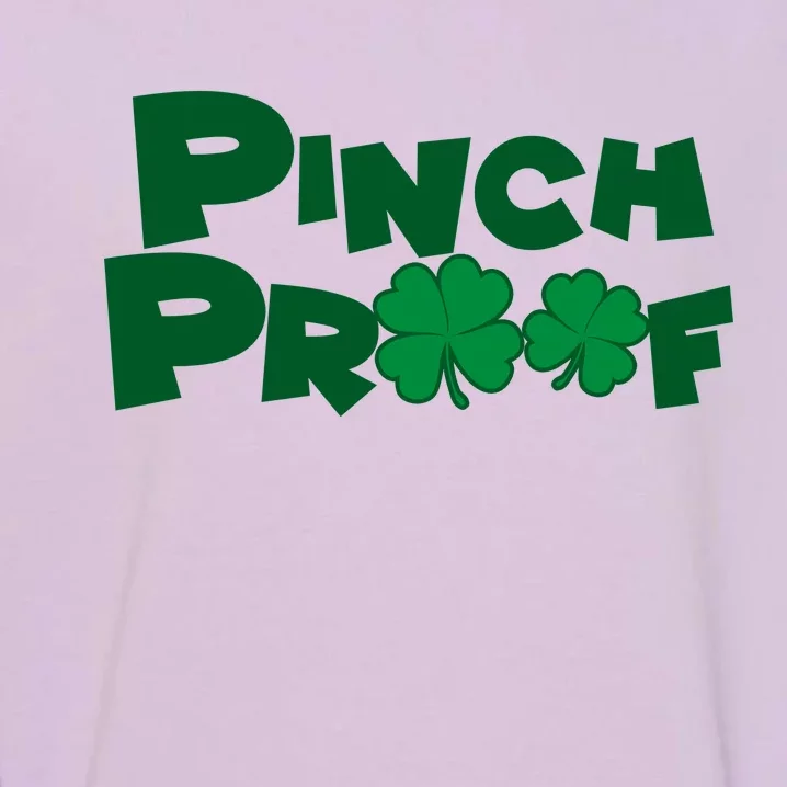 Pinch Proof Irish Shamrocks Garment-Dyed Sweatshirt