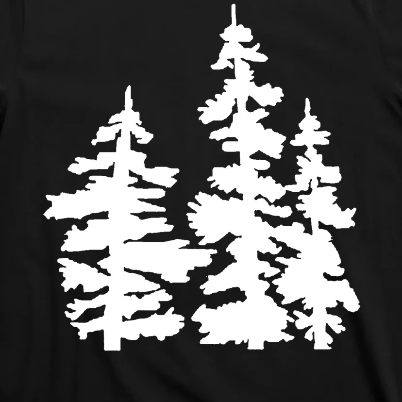 Pine Trees Illustration T-Shirt