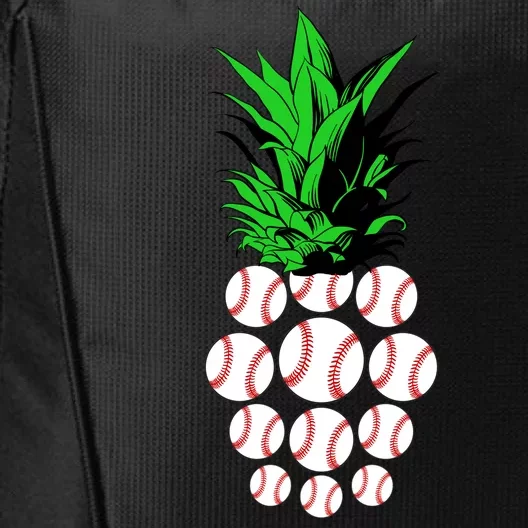 Pineapple Baseball City Backpack