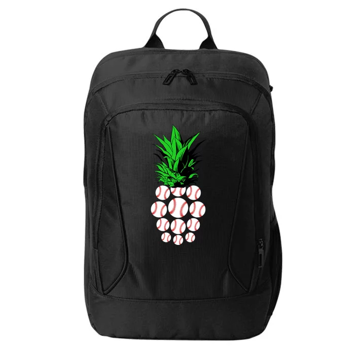 Pineapple Baseball City Backpack