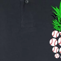 Pineapple Baseball Softstyle Adult Sport Polo