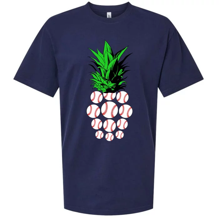 Pineapple Baseball Sueded Cloud Jersey T-Shirt