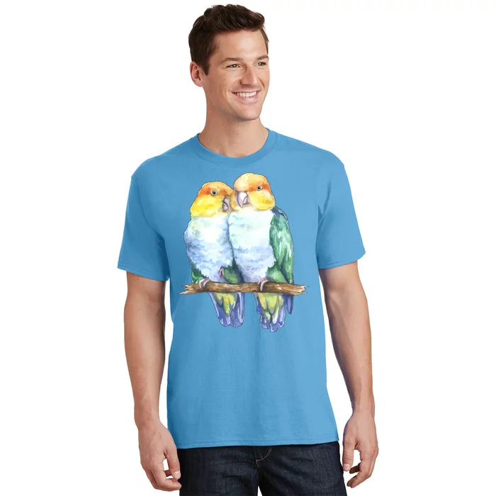 Pineapple Conure Watercolor Bird T-Shirt