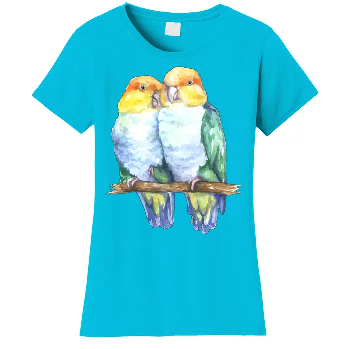 Pineapple Conure Watercolor Bird Women's T-Shirt