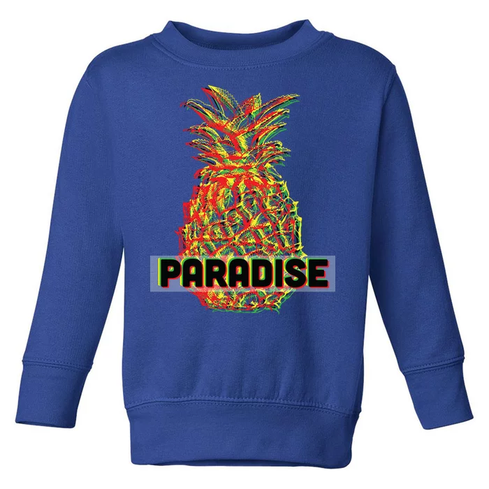 Pineapple Paradise Toddler Sweatshirt