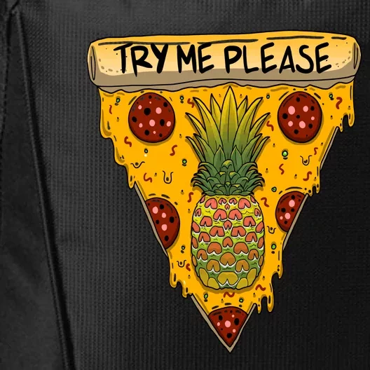 Pineapple Peperoni Pizza City Backpack