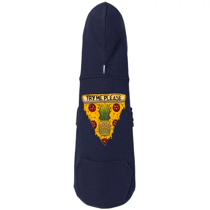 Pineapple Peperoni Pizza Doggie 3-End Fleece Hoodie