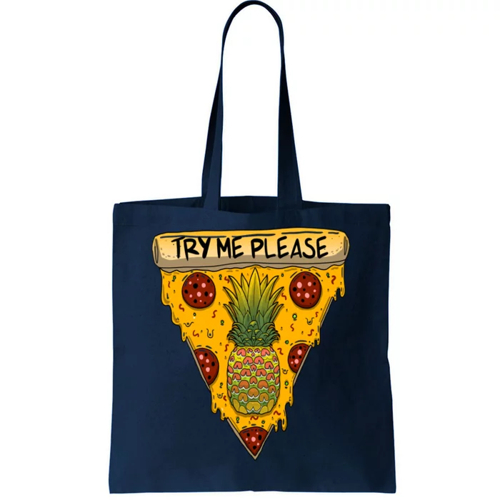 Pineapple Peperoni Pizza Tote Bag