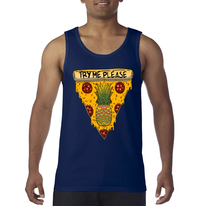 Pineapple Peperoni Pizza Tank Top